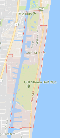 gulf stream map
