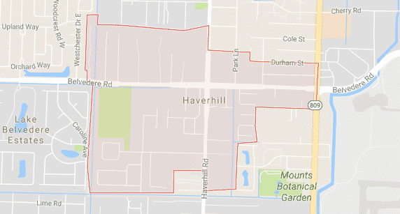 haverhill area map